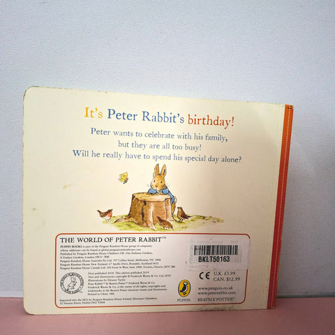 Happy Birthday Petter Rabbit - BKLT50163