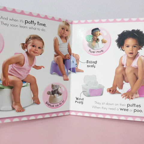 Girls Potty Time - BKLT50203