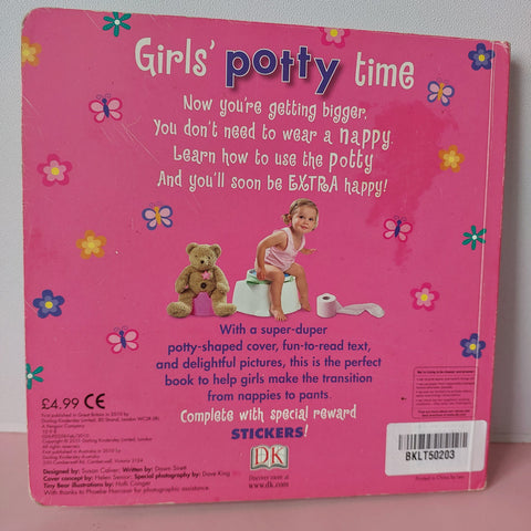 Girls Potty Time - BKLT50203