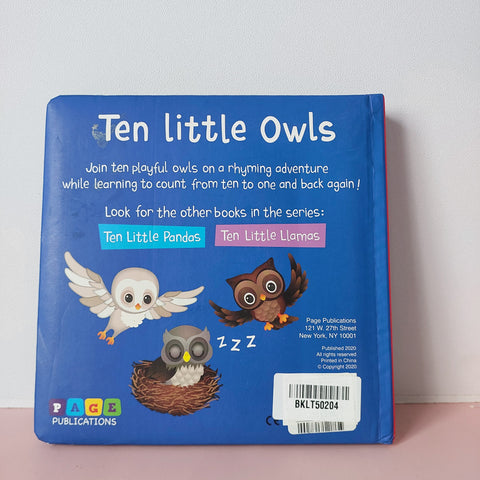 Ten Little Owls - BKLT50204