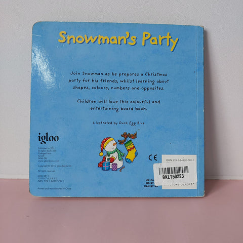 Snowman'S Party - BKLT50223