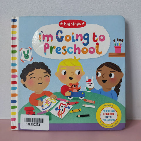 I Am Going To Preschool - BKLT50233