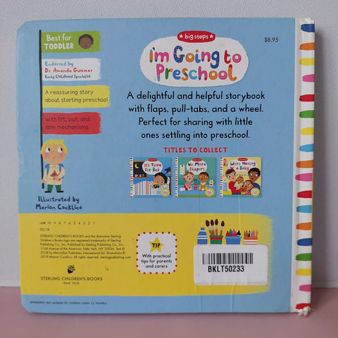 I Am Going To Preschool - BKLT50233