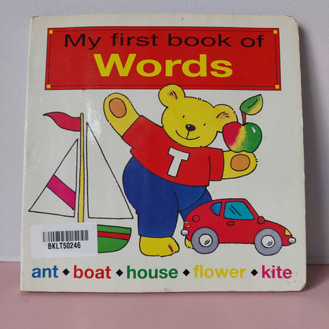 My First Book Of Words - BKLT50246