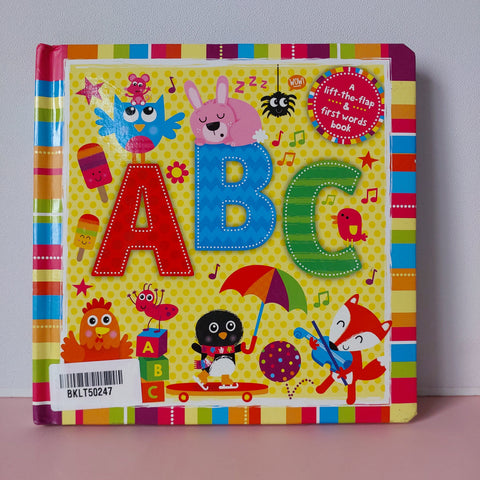 A Lift The Flap And First Word Book - BKLT50247