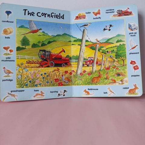 On The Farm A Picture Word Book - BKLT50258