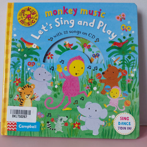 Monkey Music Lets Sing And Play - BKLT50267