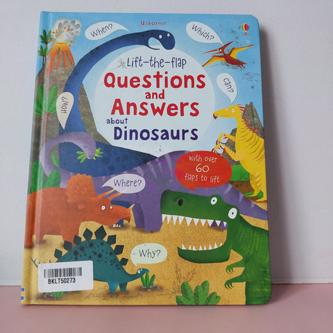 Questions And Answers About Dinosaurs - BKLT50273