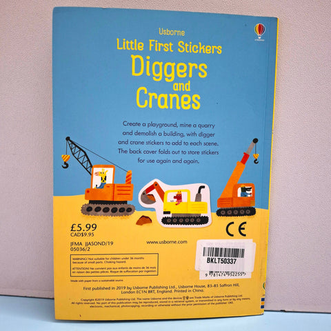 Diggers And Cranes - BKLT50337