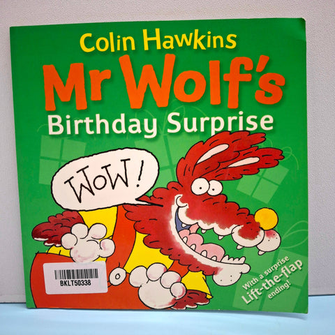 Mr Wolf Birthday Surprice - BKLT50338