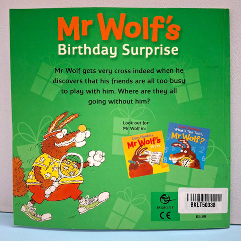 Mr Wolf Birthday Surprice - BKLT50338