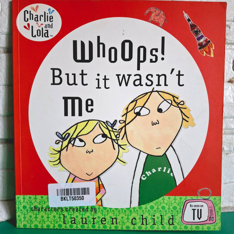 Whoops But It Wasn’T Me - BKLT50350