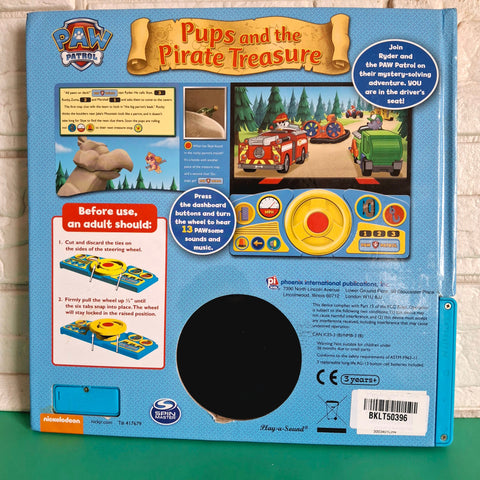 Pups And The Pirate Treasure - BKLT50396