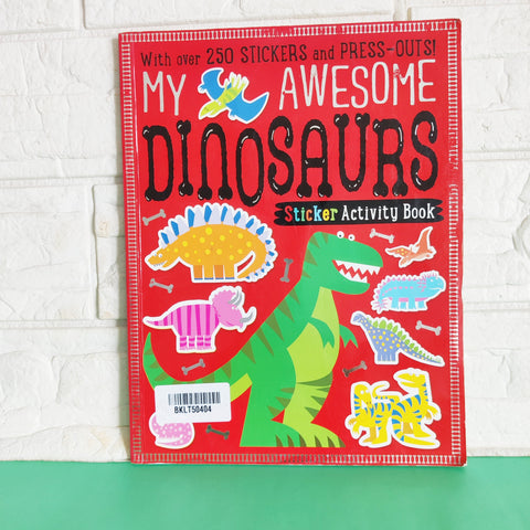 Dinosaurs Sticker Activity Book - BKLT50404