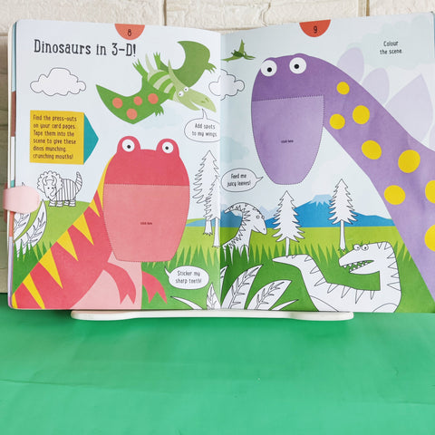 Dinosaurs Sticker Activity Book - BKLT50404