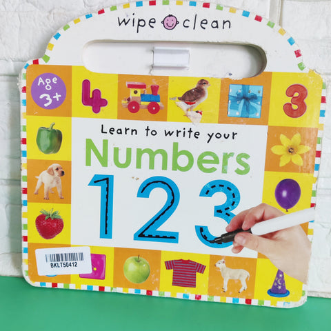 Learn To Write Your Numbers - BKLT50412