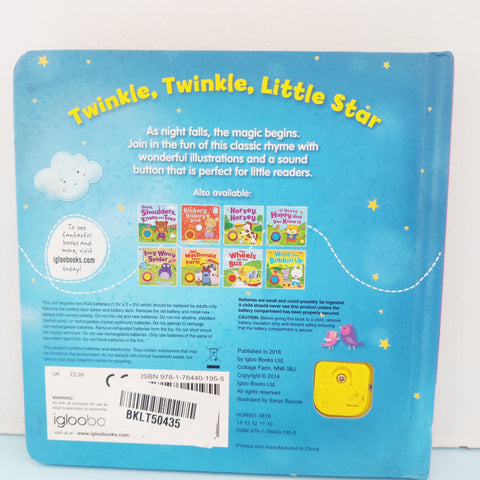 Twinkle Twinkle Little Star - BKLT50435