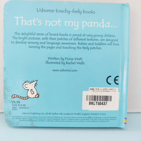 That’S Not My Panda - BKLT50437