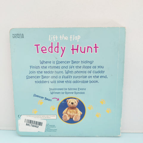 Lift The Flap Teddy Hunt - BKLT50452