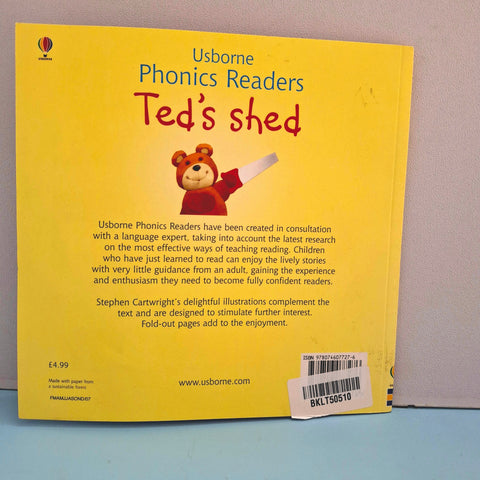 Phonics Readers Ted'S Shed - BKLT50510