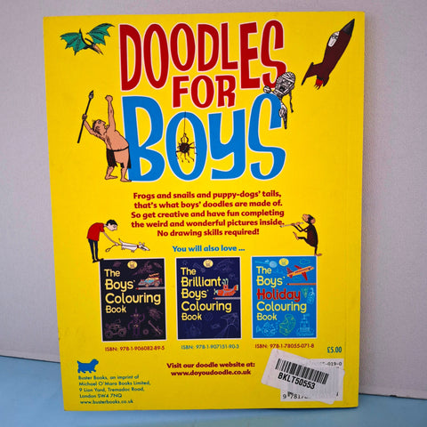 Doodles For Boys - BKLT50553