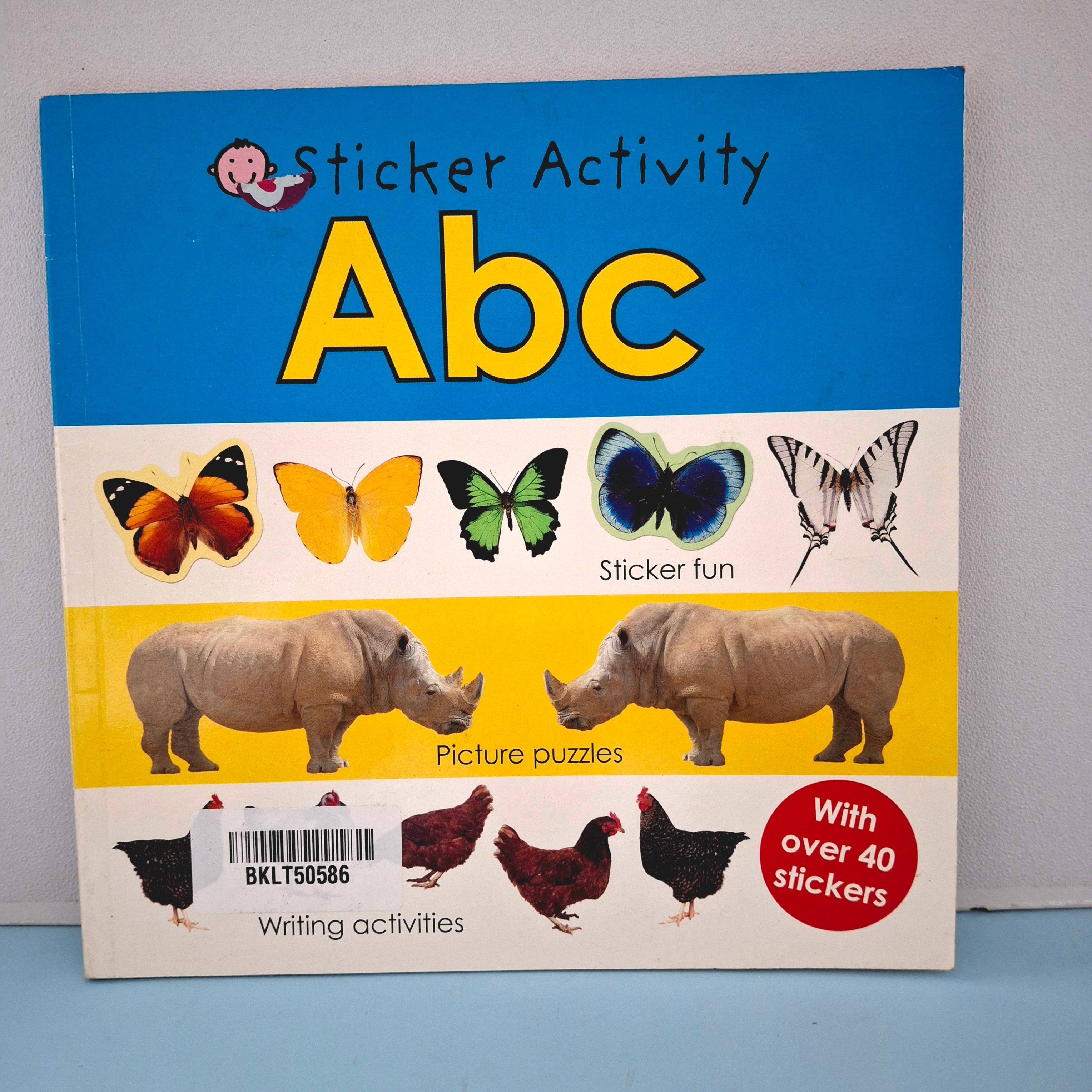 Sticker Activity Abc - BKLT50586 – Extrokids