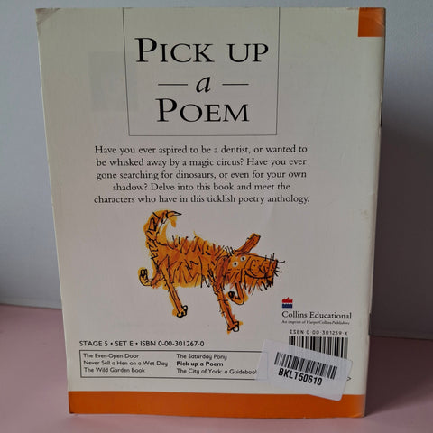 Pick Up A Poem - BKLT50610