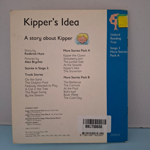 Kipper'S Idea - BKLT50636