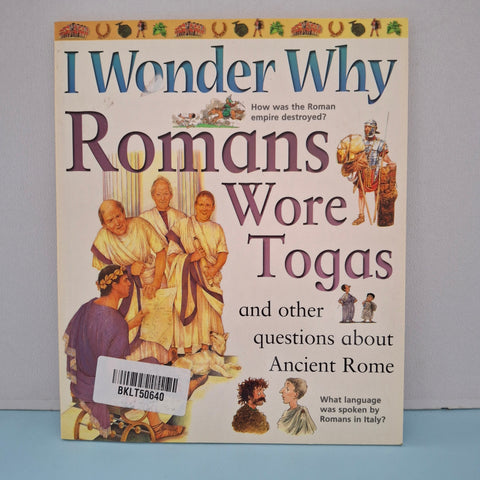 Romans Wore Togas - BKLT50640