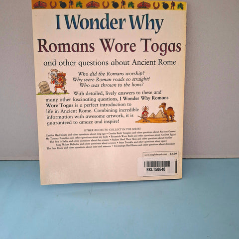 Romans Wore Togas - BKLT50640