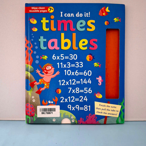 I Can To It Times Table - BKLT50671