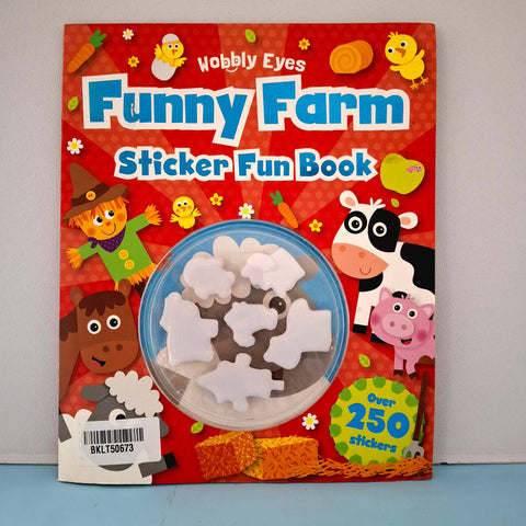 Funny Farm Stickers Fun Book - BKLT50673