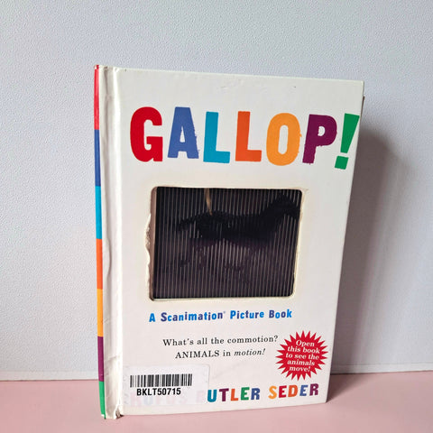 Gallopa Scanimation Picture Book - BKLT50715