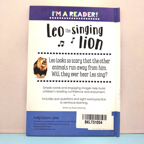 Leo The Singing Lion - BKLT51054