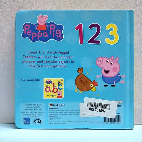 Peppa Pig 1 2 3 - BKLT51097