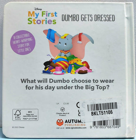 My First Stories Dumbo Gets Dressed - BKLT51106