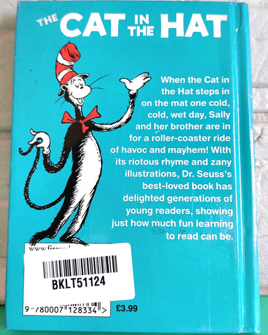 The Cat In The Hat Dr Seuss - BKLT51124
