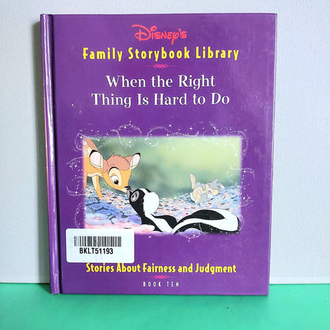 When The Right Things Is Hard To Do - BKLT51193