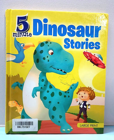 5 Minute Dinosaur Stories - BKLT51327