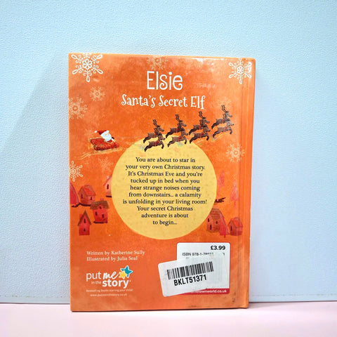 Elsie Santa'S Secret Elf - BKLT51371