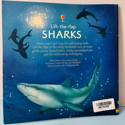 Lift The Flap Sharks - BKLT51522