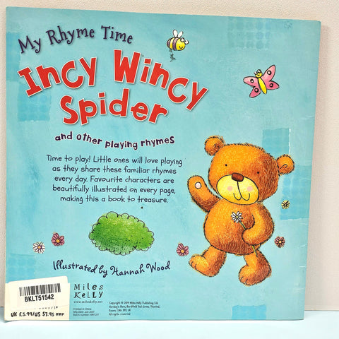 My Rhyme Time Wincy Spider - BKLT51542