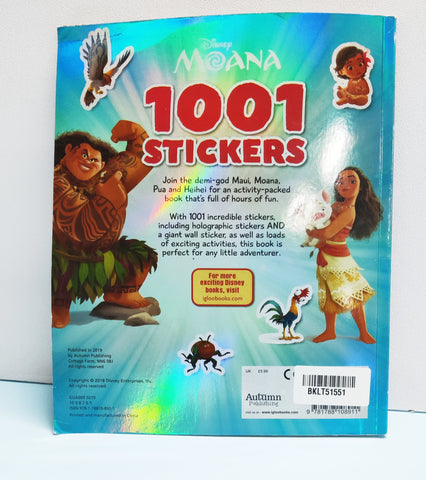 Moana 1001 Stickers - BKLT51551