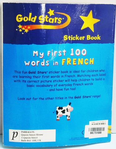 Gold Stars My Frist 100 Words In French - BKLT51600