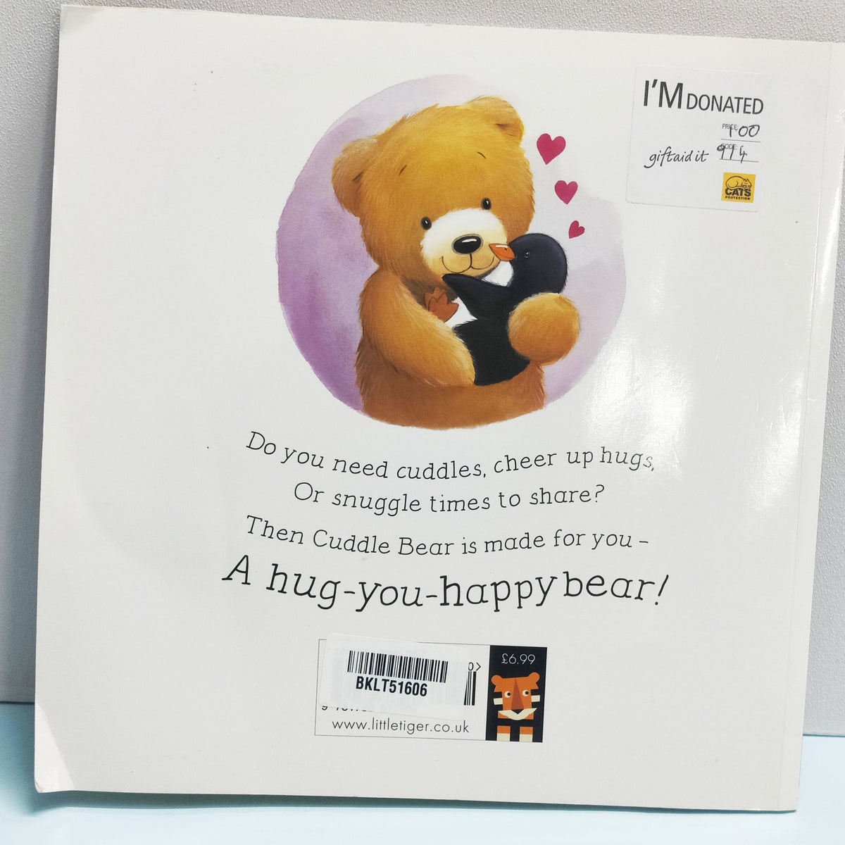 Cuddle Bear - BKLT51606