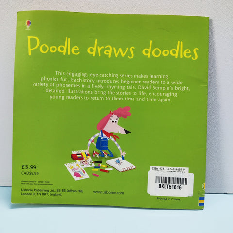 Poodle Draws Doodles - BKLT51616