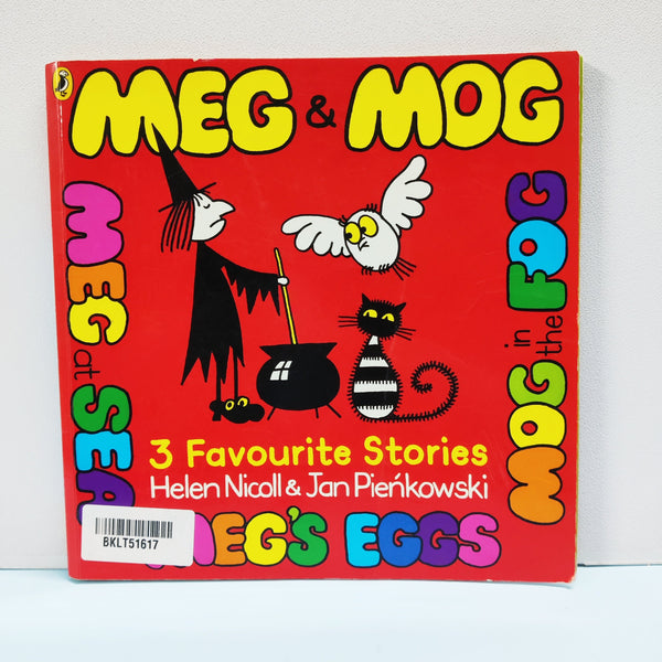 Meg and Mog 3 Favourite Stories - BKLT51617