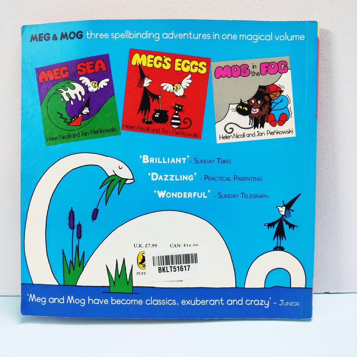 Meg and Mog 3 Favourite Stories - BKLT51617