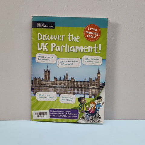Discover The Uk Parliament - BKLT51654