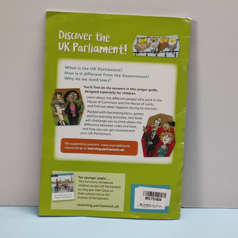 Discover The Uk Parliament - BKLT51654
